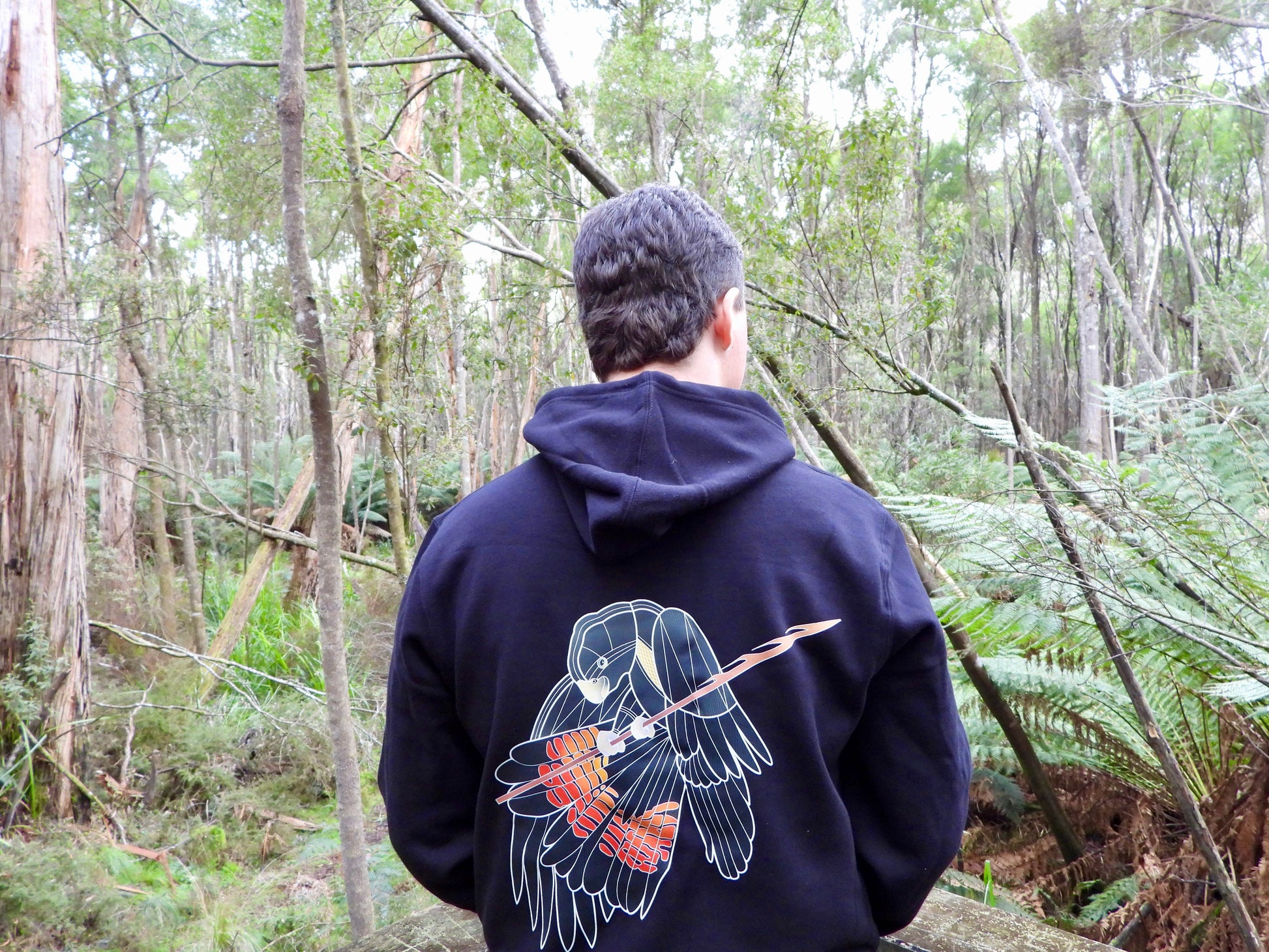 ADULT REDTAIL COCKATOO HOODIE