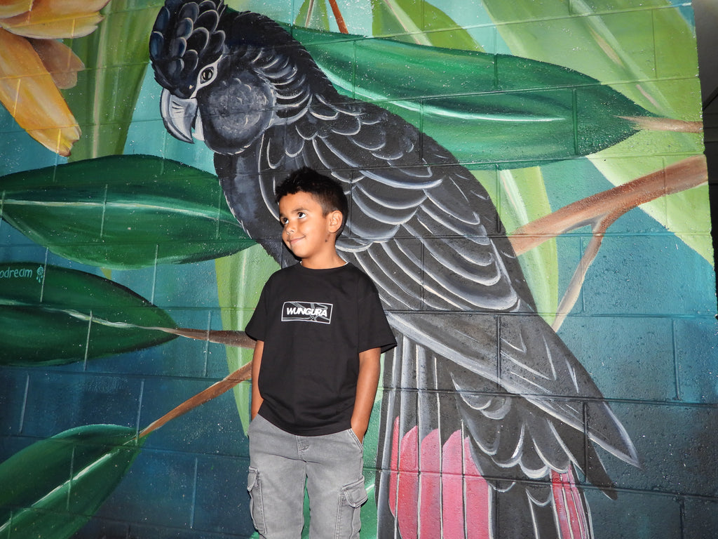 KIDS PLAIN WUNGURA TEE