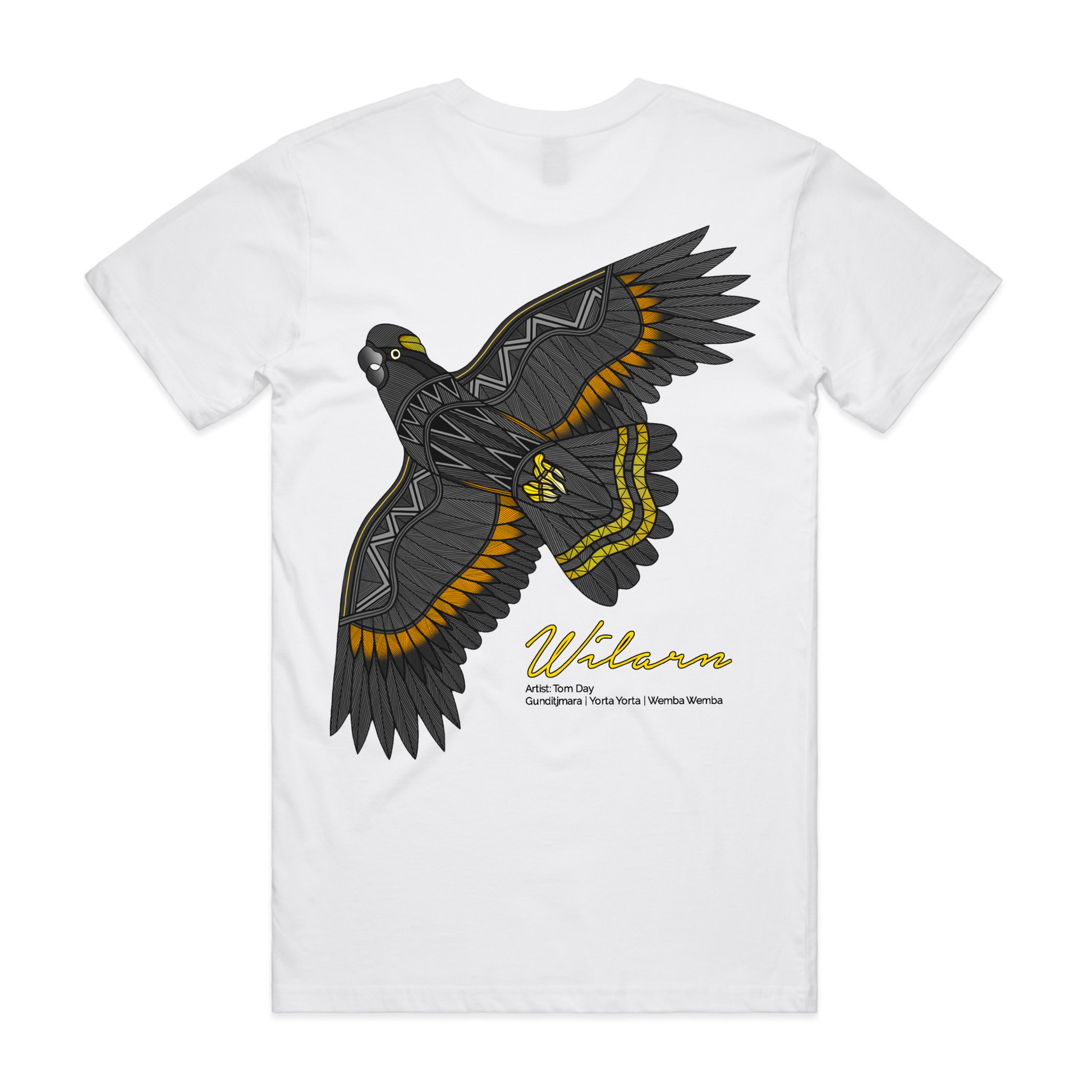 ADULT WILARN TEE (white)
