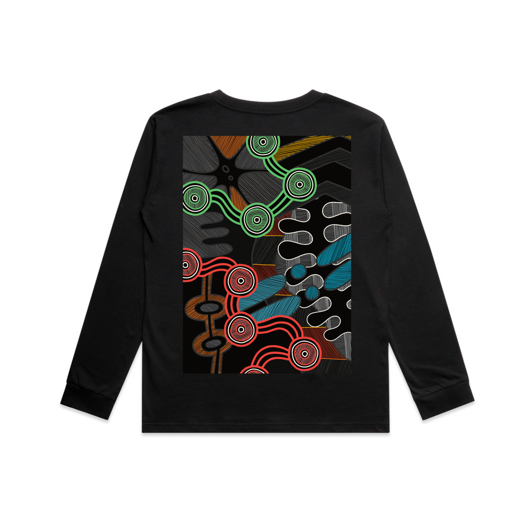 KIDS YARKEEN MIRRING LONGSLEEVE