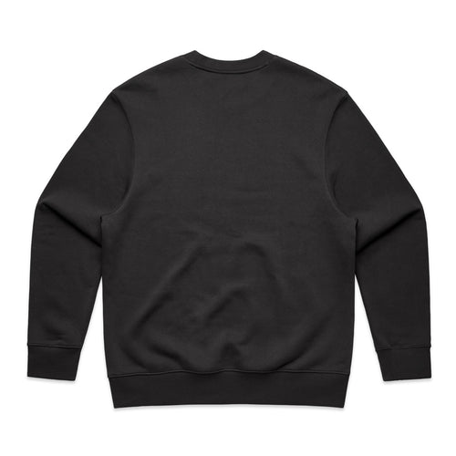 ADULT BLACK LOGO CREW NECK
