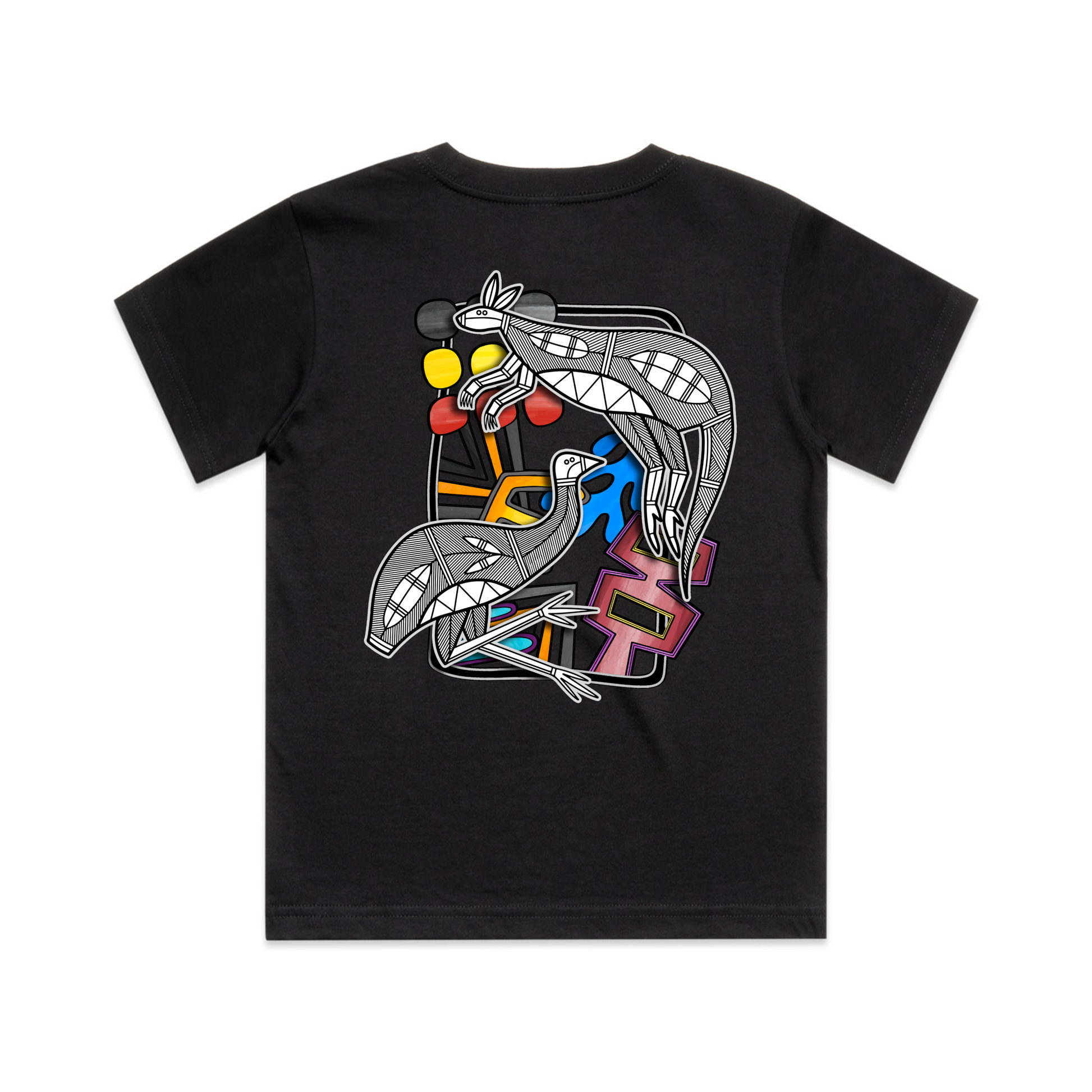KIDS BERRA KAPPERING TEE (Black)