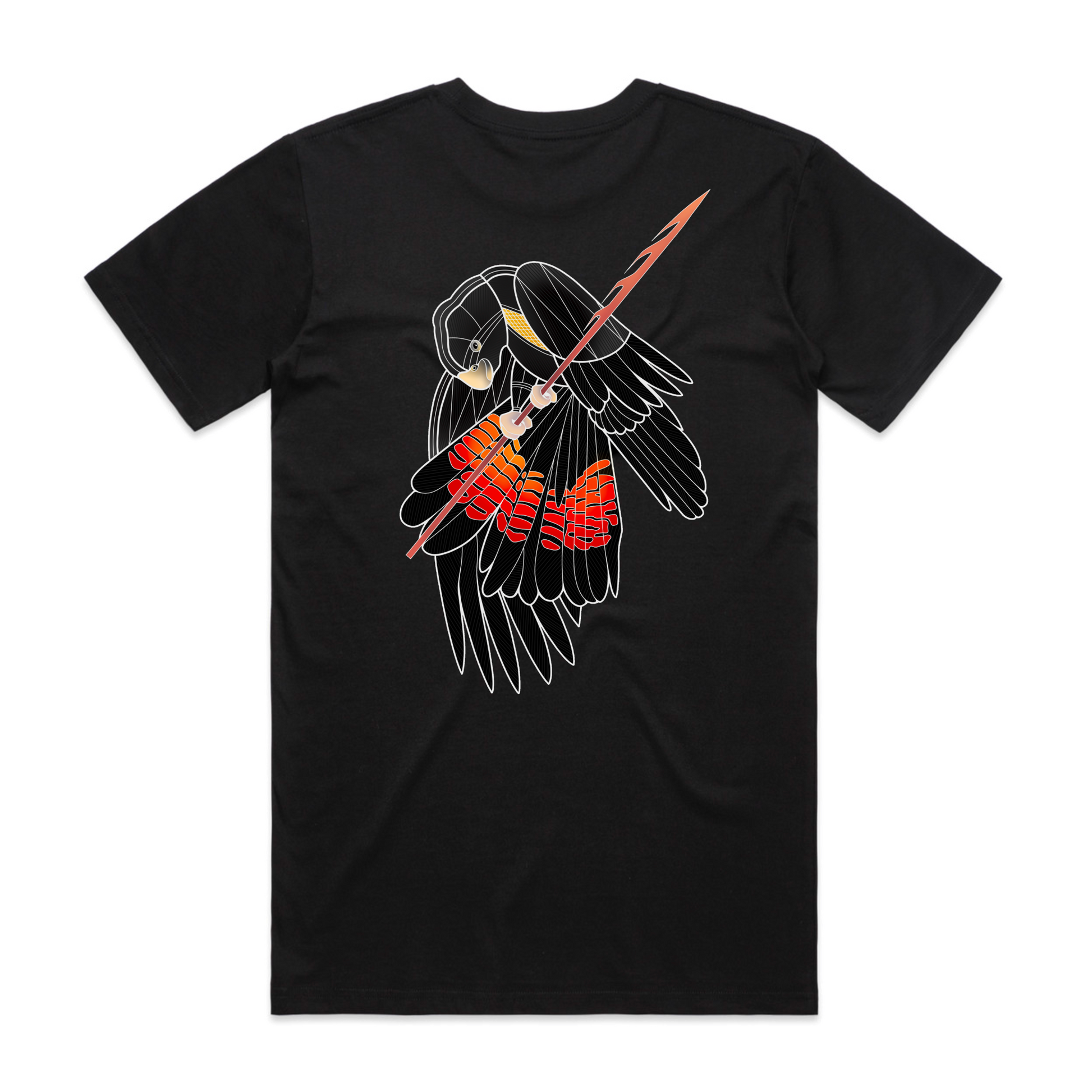 ADULT RED TAILED COCKATOO TEE
