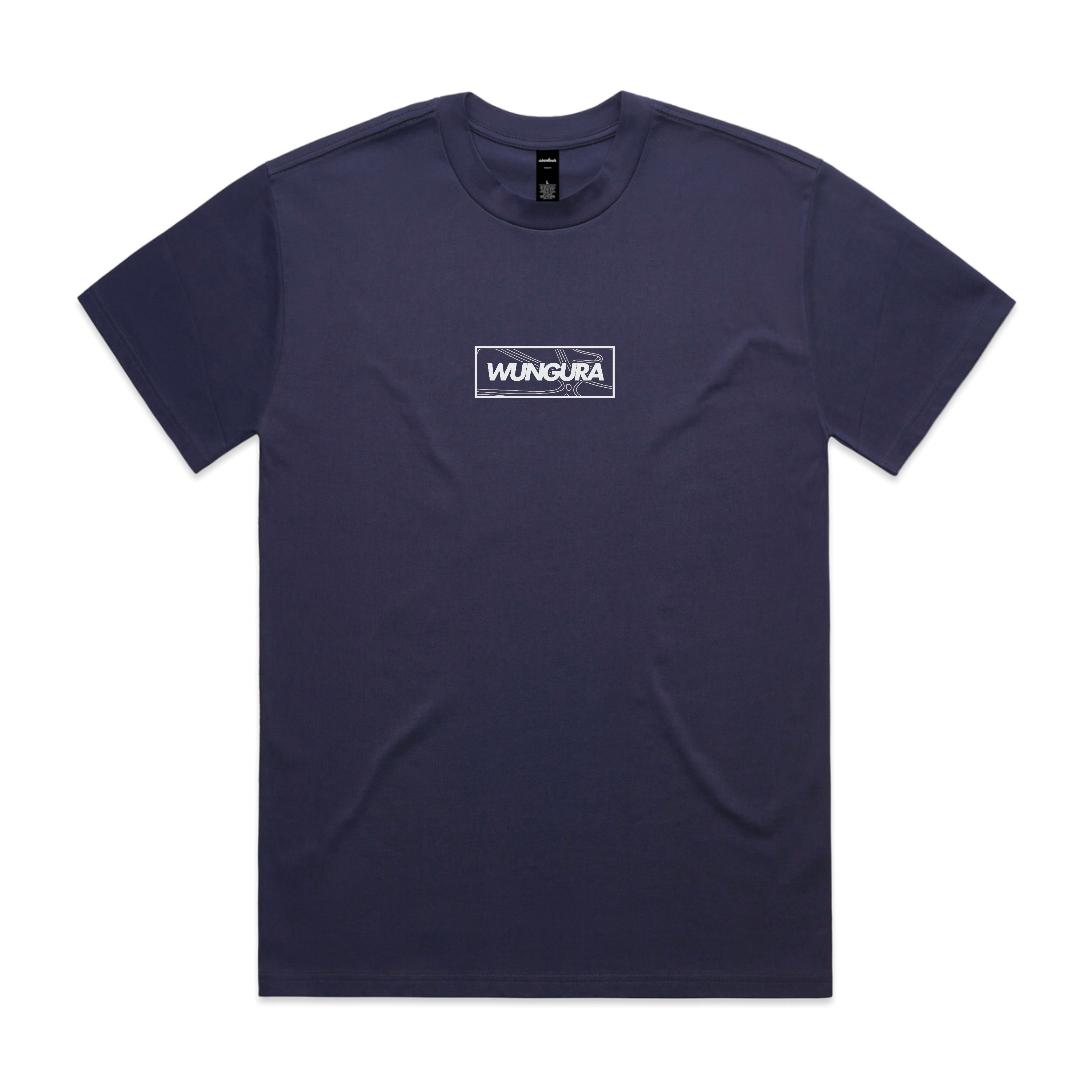 ADULT HEAVY PLAIN TEE (Midnight blue)