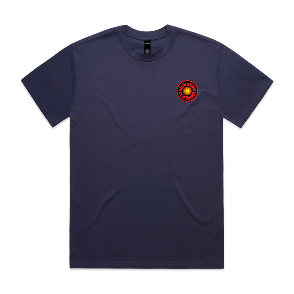 ADULT HEAVY SURF TEE (Midnight blue)