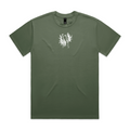 ADULT BROLGA PLAIN HEAVY TEE (Cypress)