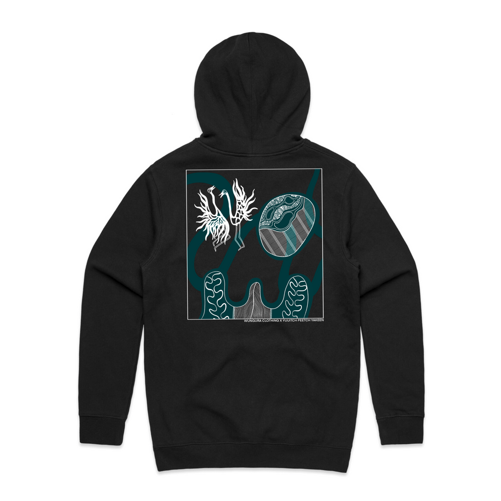 ADULT SACRED MOVEMENT HOODIE (Black)