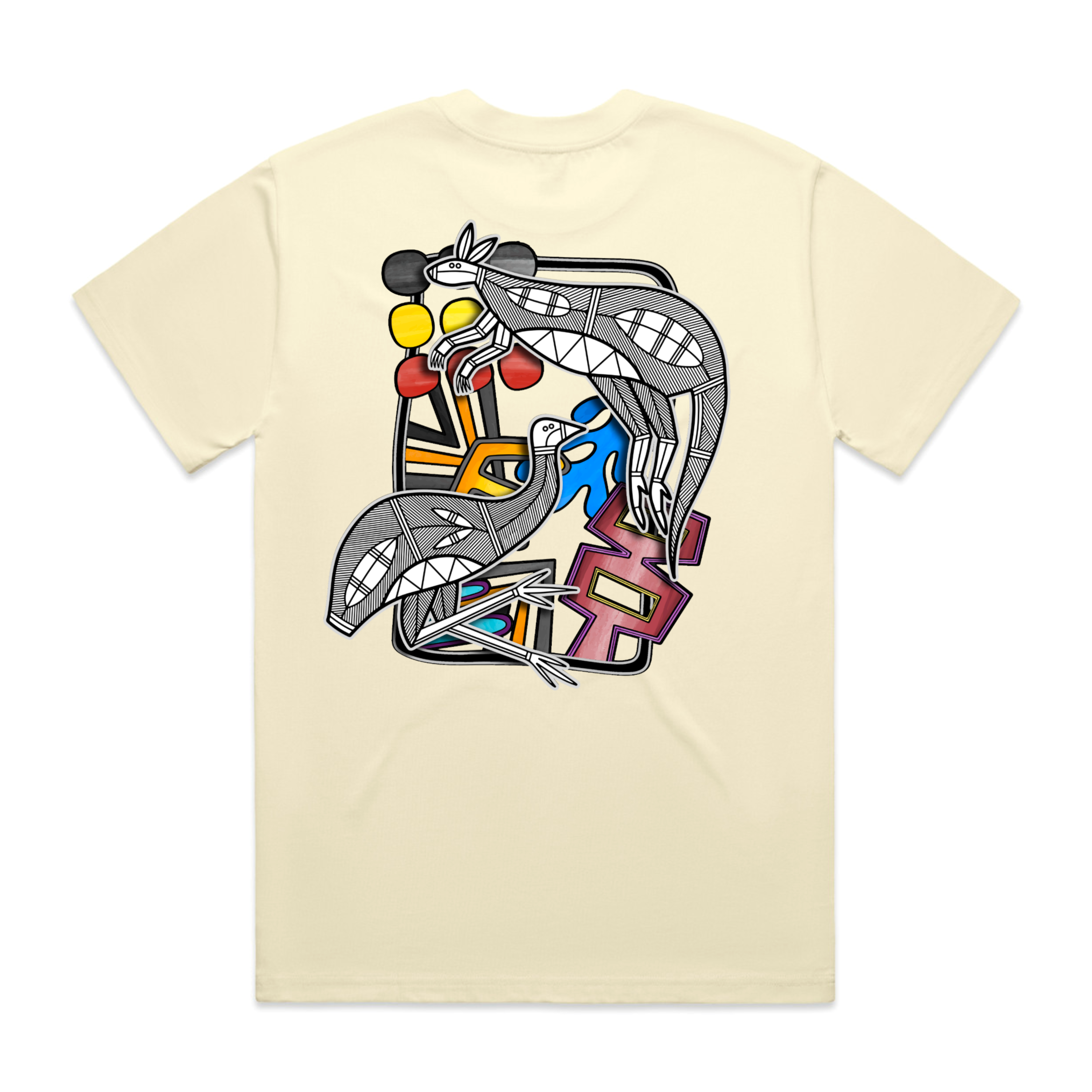 ADULT HEAVY BERRA KAPPERING TEE (Butter)