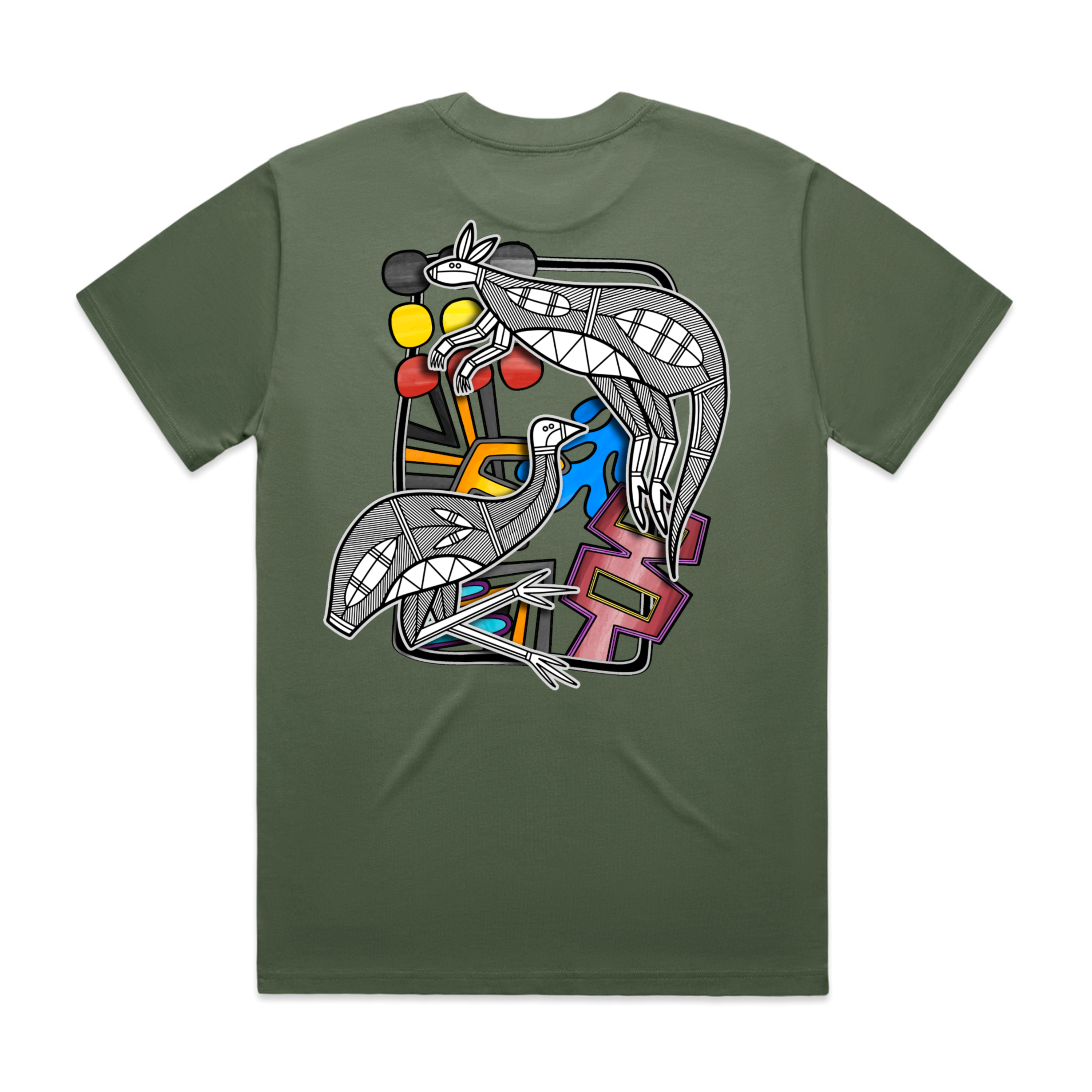 ADULT HEAVY BERRA KAPPERING TEE (Cypress)