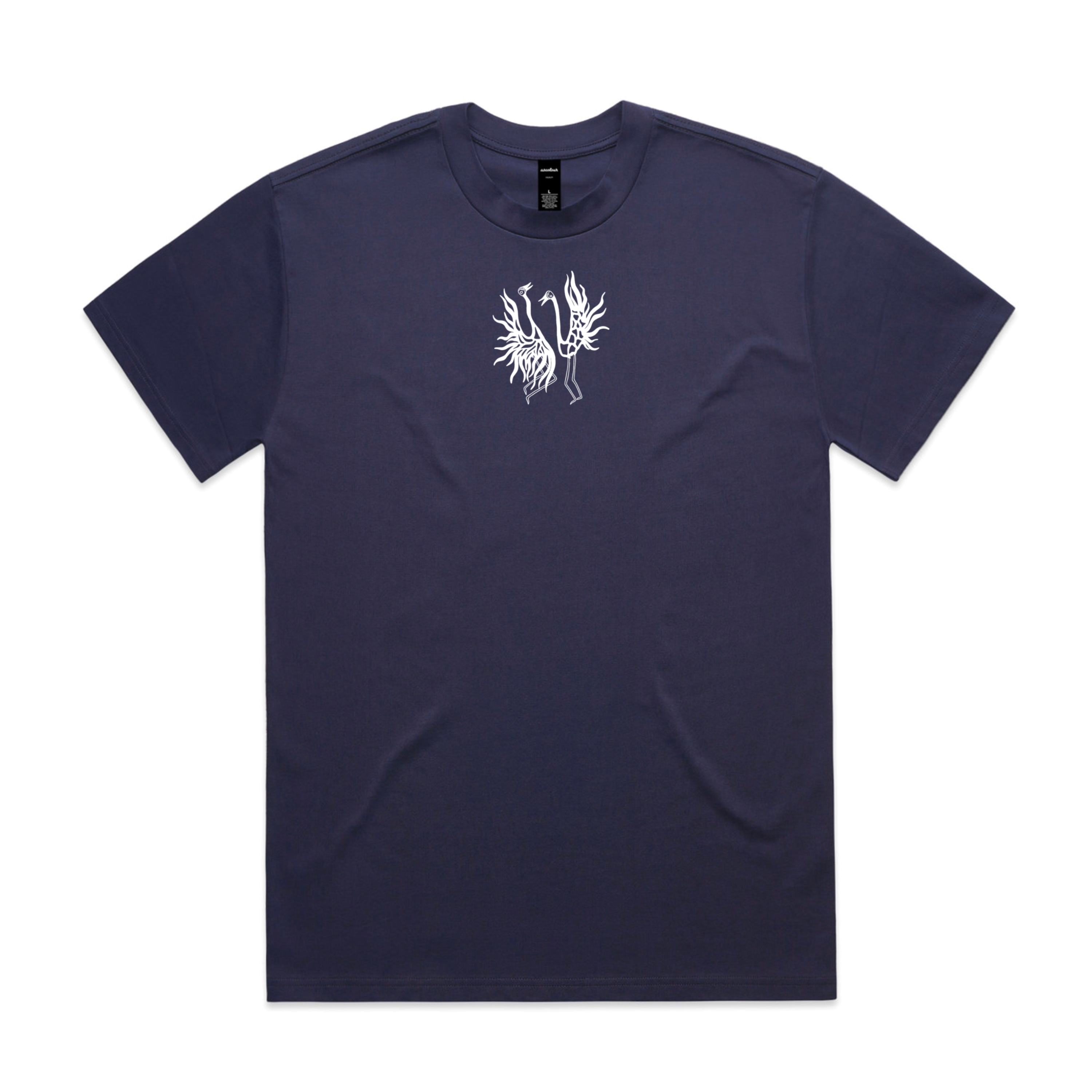 ADULT SACRED MOVEMENT HEAVY TEE (Midnight blue)