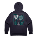 ADULT SACRED MOVEMENT HOODIE (ink blue)