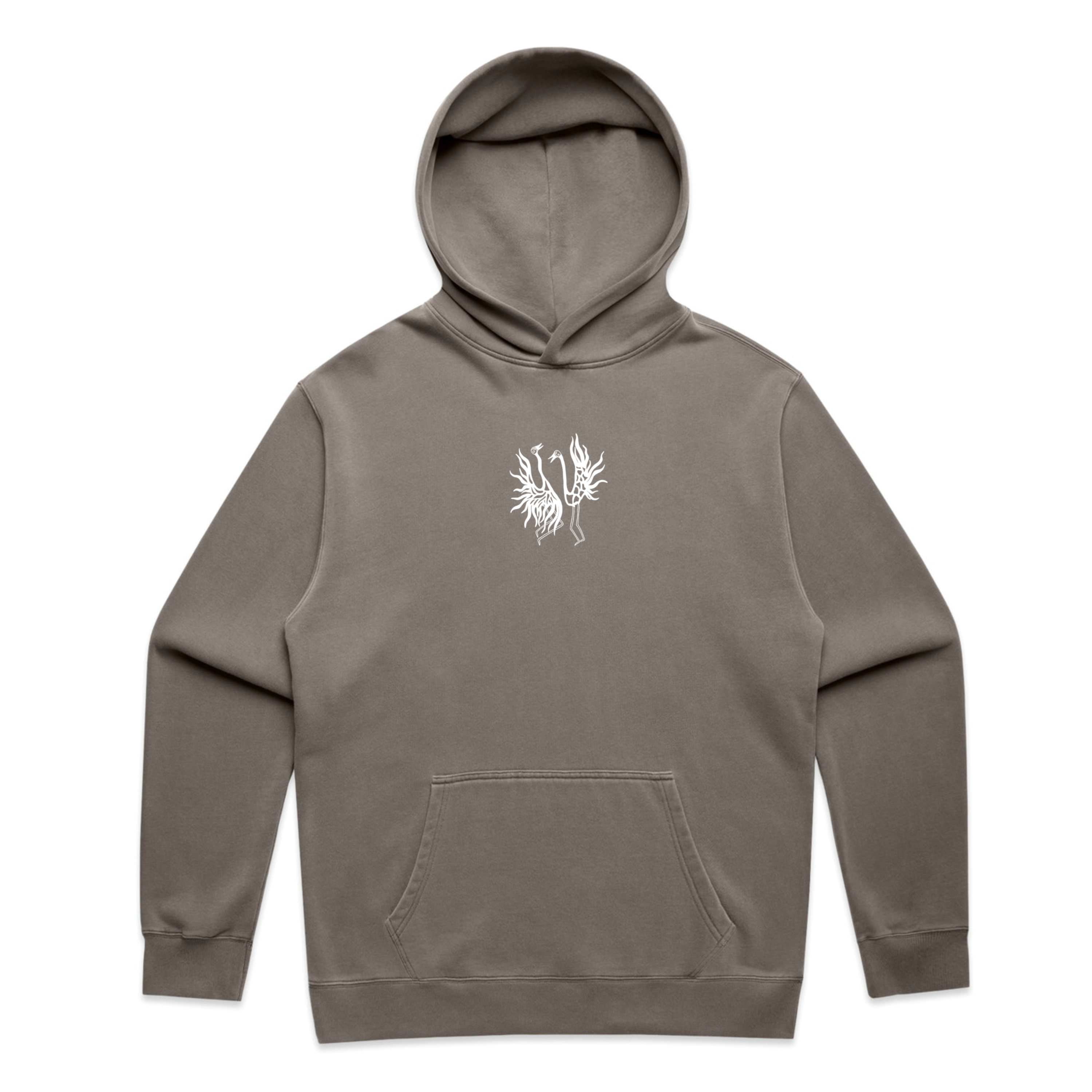 ADULT SACRED MOVEMENT HOODIE (faded grey)